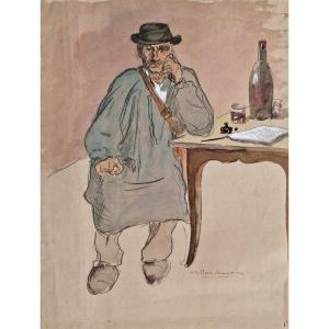 Father Nicolas In Pont-aven, Victor Roux-champion