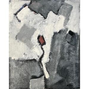 Abstract Composition, 1957, Simon Bilew