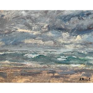 Seaside, Brittany, By André-léon Vivrel (6)