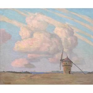 Moulin De La Falaise, Batz-sur-mer, Brittany, By Louis Cylkow