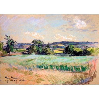 Pierre Chapuis, Landscape Of Saint-leu, 1915