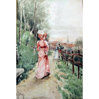 Henri Jourdain, The Promenade, C.1900