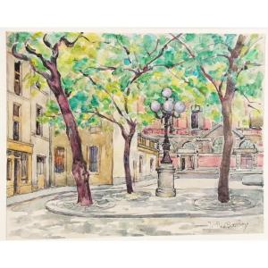 Jeanne-marie Barbey, Place De Fürstenberg, Paris, 1930