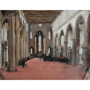 By Désiré Lucas, Santa Croce Church, Florence, Italy