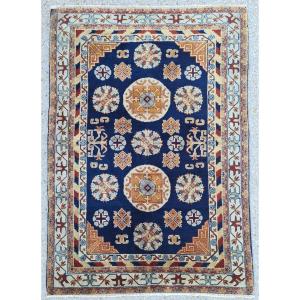 Samarcande Carpet Made In Wool, Russia, Year 1970.