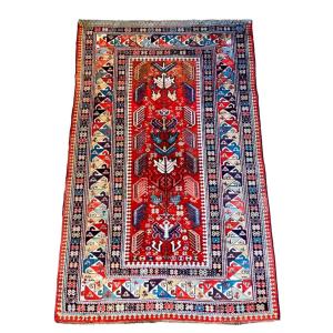 Chirvan Kouba Caucasus Rug In Wool, 19th Century
