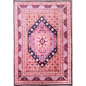 Wool Samarkand Rug, China- Russia, Year 1950