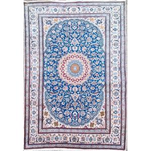 Naïn Carpet In Wool, From The Shah Period, Iran Around 1970.