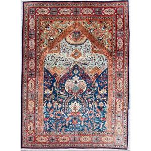 Kachan Wool Rug, Iran, Shah Period.