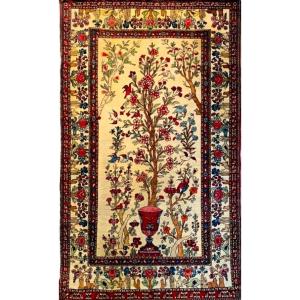 Teheran Wool Carpet, Persia, Late 19th Century