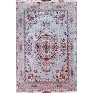 Fine Tabriz Wool Rug Signed, Workshop Of Maitre Vallai, Circa 1960