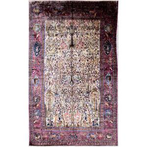 Kachan Dabir In Silk -1880 Museum Piece