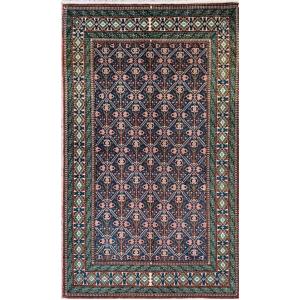 Shirvan Carpet From The Caucasus – Circa 1950, Hand Knotted