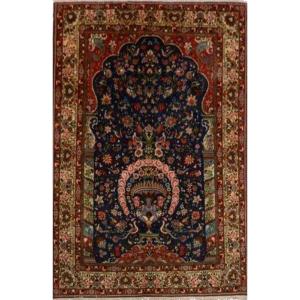 Kashan Wool Kork Carpet, Iran, Shah Period