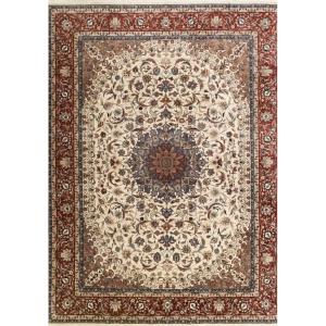 Important Isfahan In Wool Iran Circa 1960 Shah Period 306x411cm