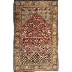 Ghoum Silk Iran Shah Period Around 1960