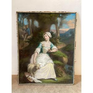 Pastel School 19th Century