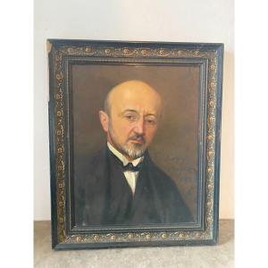 Portrait Of A Man Russian School 1920