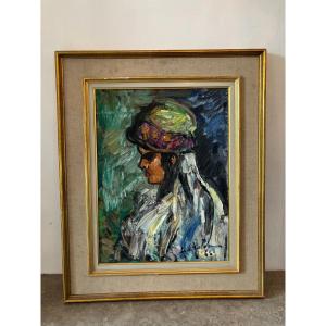 20th Century Expressionist Portrait 