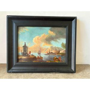 19th Century Landscape; Neapolitan School