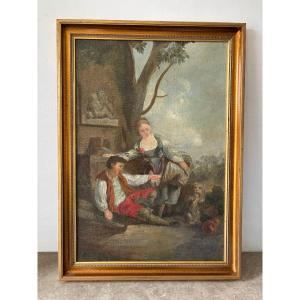 Gallant Scene 18th / 19th Century