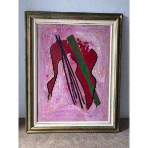 Italian Mixed Technique Signed From 1989