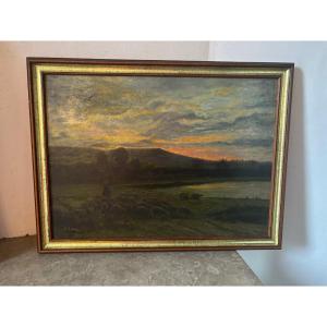 20th Century Shepherd's Landscape