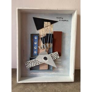 Modern Still Life Signed 