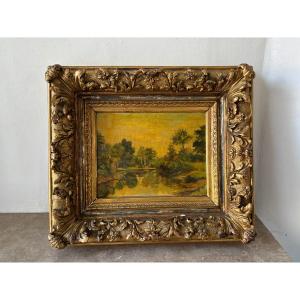 19th-century French School Landscape