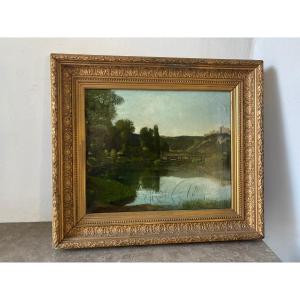 Lakeside Landscape, 19th/20th Century