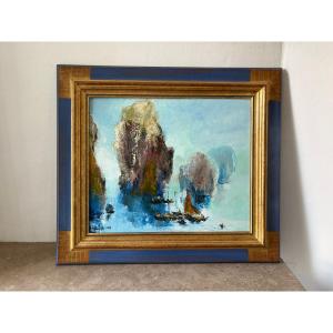 Vietnamese Landscape Signed 1999