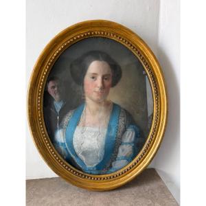 Portrait Of A Young Woman 18th/19th Century