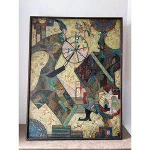 Abstract Russian Painting By Yusupov From 1995