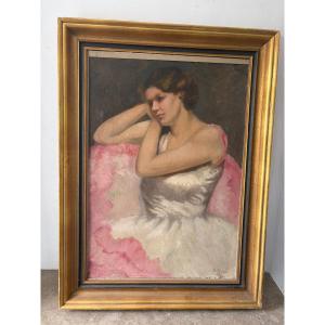 Portrait Of A Dancer, Signed 1939