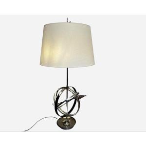Table Lamp In The Shape Of A Celestial Globe, Spain, Circa 1970 