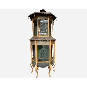 Large Birdcage In Japanese Style, France, Circa 1900