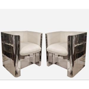 Pair Of Armchairs, Germany Or France, Circa 1960/1970 