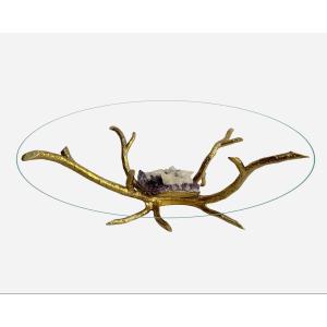 Coffee Table, By Richard Faure, Paris, France, Circa 1975/1980