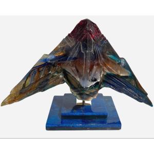 Resin Sculpture, By Pierre Giraudon, Paris, France, Circa 1980