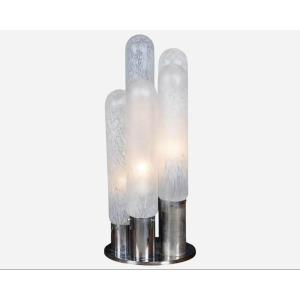 Large Lamp, By Aldo Nason, Mazzega, Murano, Italy, Circa 1970