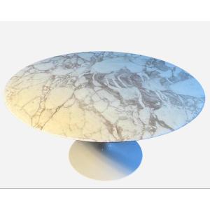 Round Table With Tulip Base, By Eero Saarinen, Knoll International, Usa, Circa 1970 