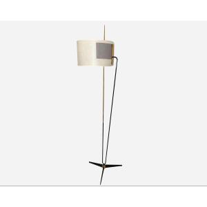 Tripod Floor Lamp, éditions Maison Arlus, Paris, France, Circa 1950