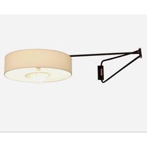 Large Folding And Adjustable Wall Light, Maison Arlus, Paris, France, Circa 1950