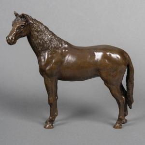 Sculpture - Horse , Jean - François Leroy - Bronze