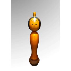 Sosaku Kokeshi "kannon" Kato Kuen 