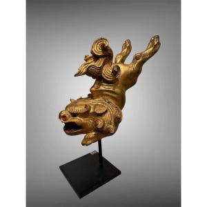 Big Maedate ,shishi Signed Yoshimishi Edo 