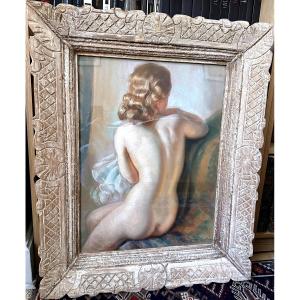 "albert François Genta, Two Female Nudes From Behind"