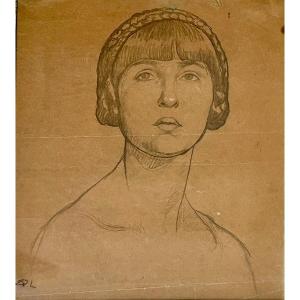 "laurens Paul Albert, Portrait Of A Woman"