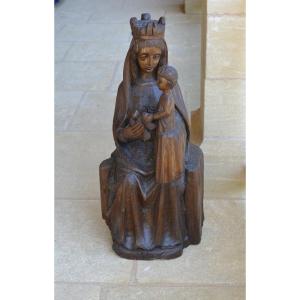 Virgin In Majesty 14th Century