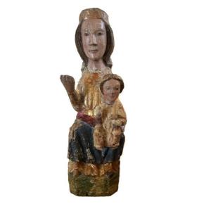 Virgin In Majesty 13th Century